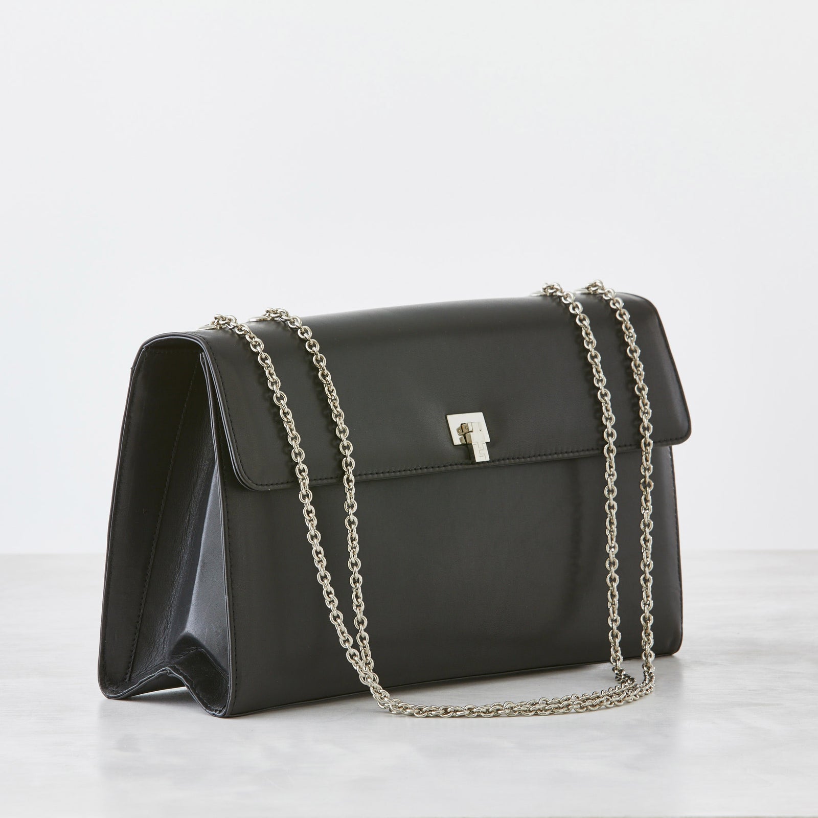 Grand Shoulder Bag - Black – Lambertson Truex