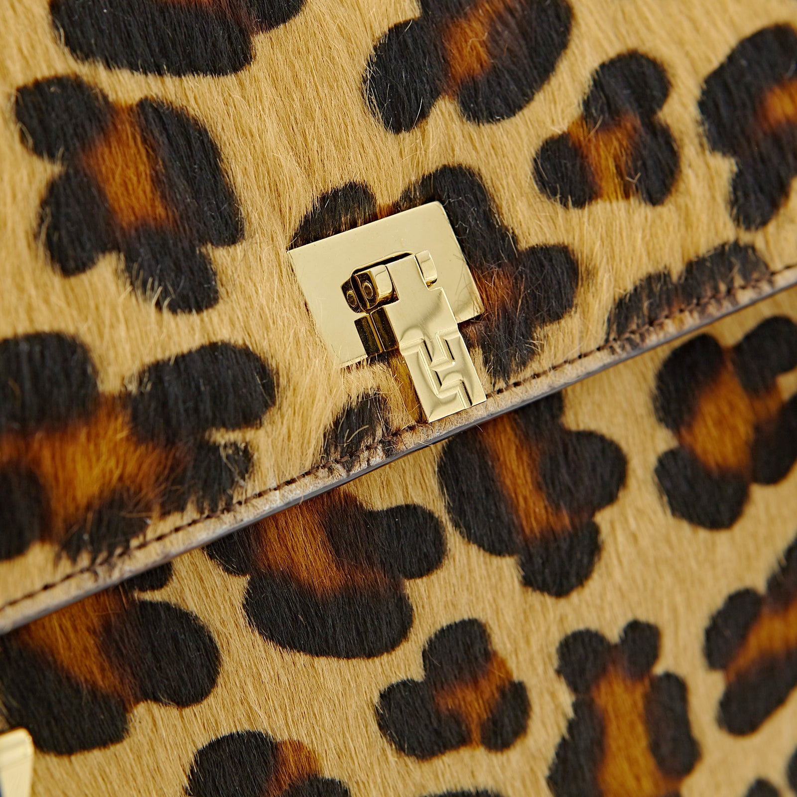 Boxcar Top Handle - Large - Leopard Print – Lambertson Truex