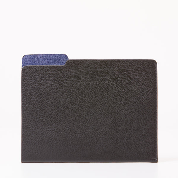 Leather Folder - Black